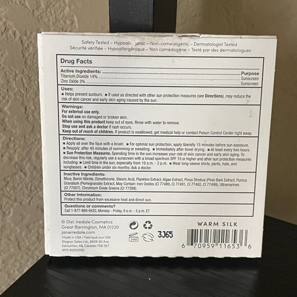 Jane Iredale PurePressed Base Warm Silk - Picture 3 of 3